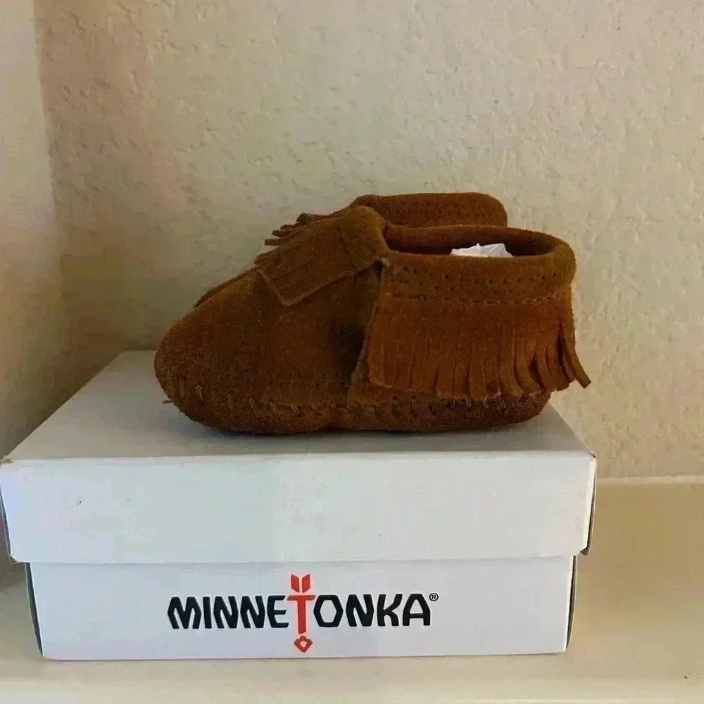 Minnetonka Moccasins Infant Riley Booties